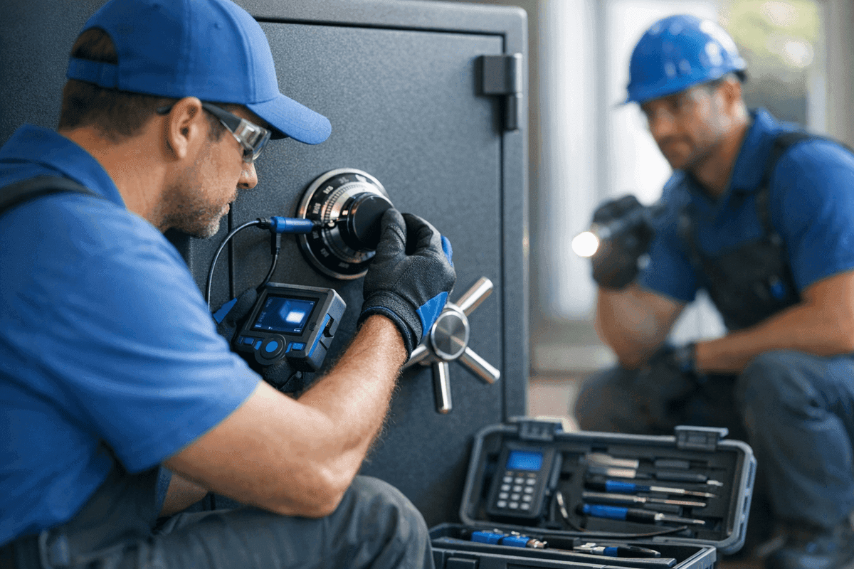 Safe Services service by Berwyn Locksmiths